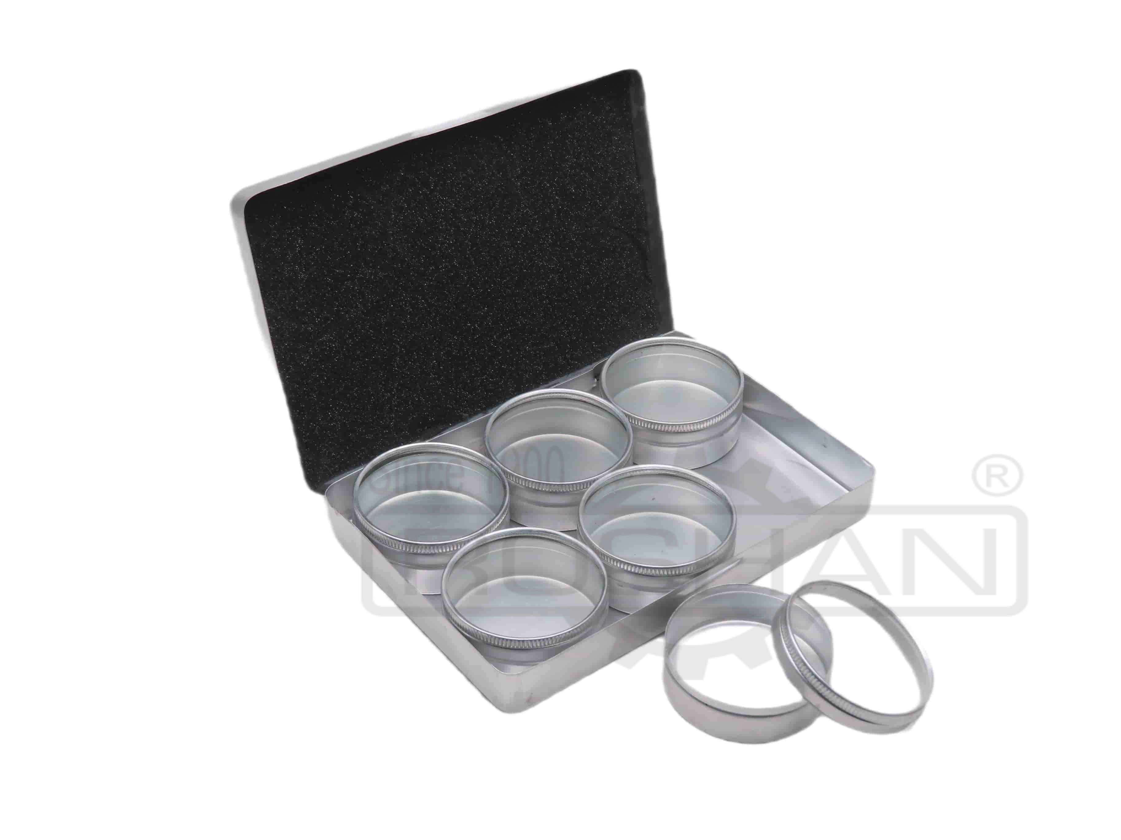 pspan-stylecolor-169179watch-parts-storage-box-with-6-tins-glass-top-spannbsp-nbsp-nbsp-nbsp-nbsp-span-stylebackground-color-ecf0f1-color-e03e2dref-no-5306spanp